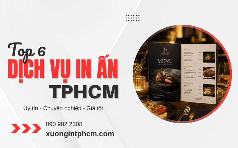 Dịch vụ in ấn TPHCM