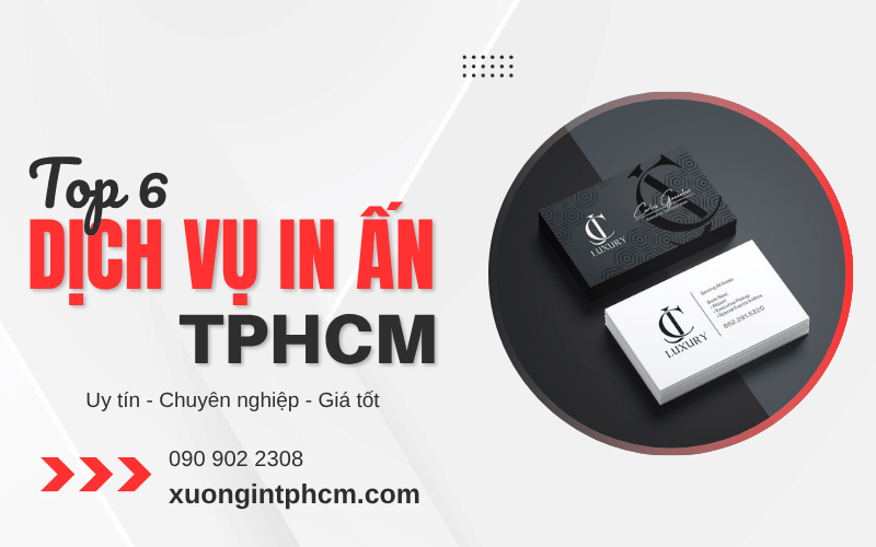 Dịch vụ in ấn TPHCM